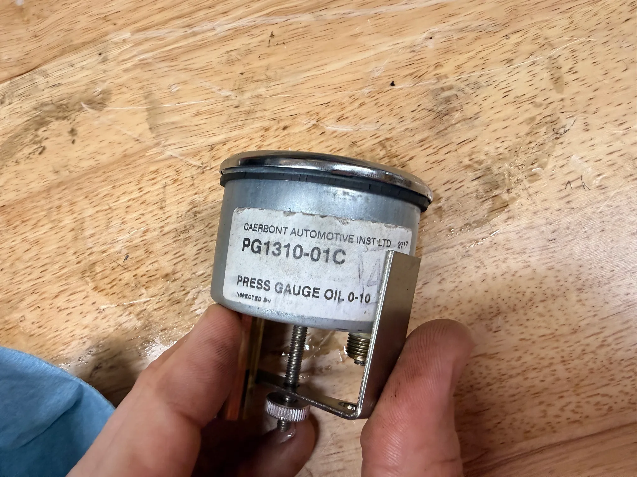 Magnolia 52mm Mechanical Oil Pressure Gauge thumbnail 2