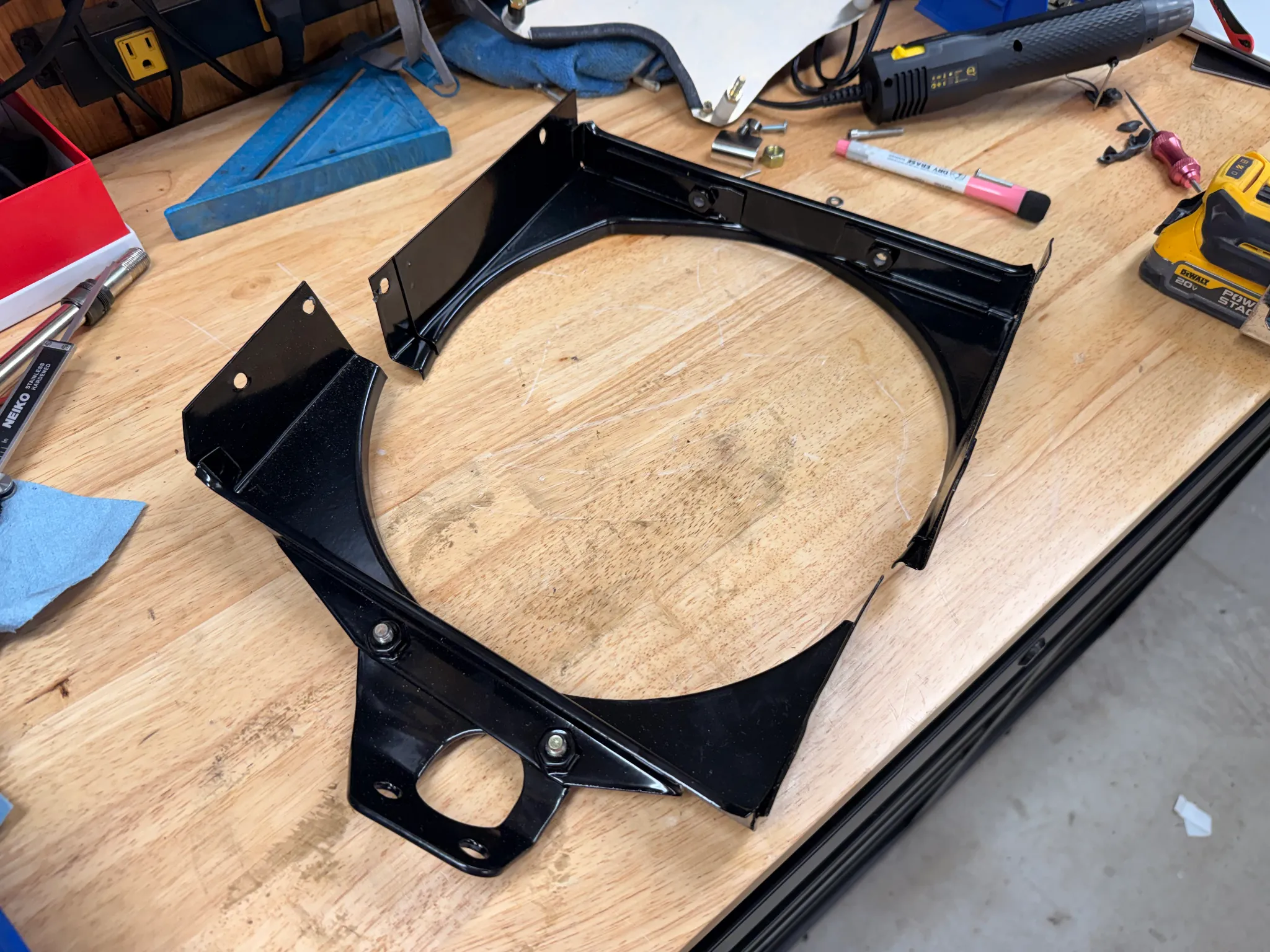 Original Mk1 Radiator Shroud Pre 1974 thumbnail 2