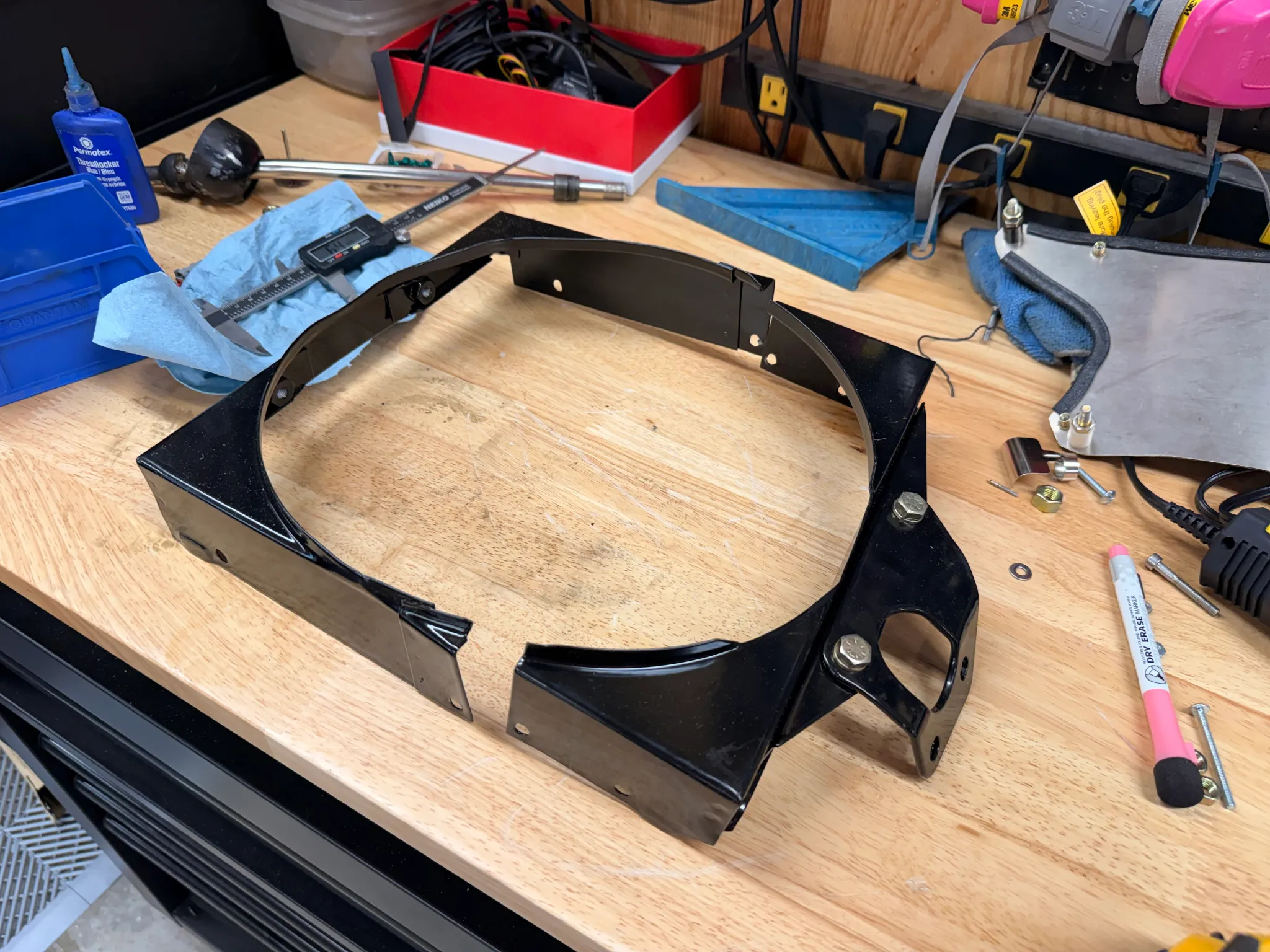 Original Mk1 Radiator Shroud Pre 1974 - body 1