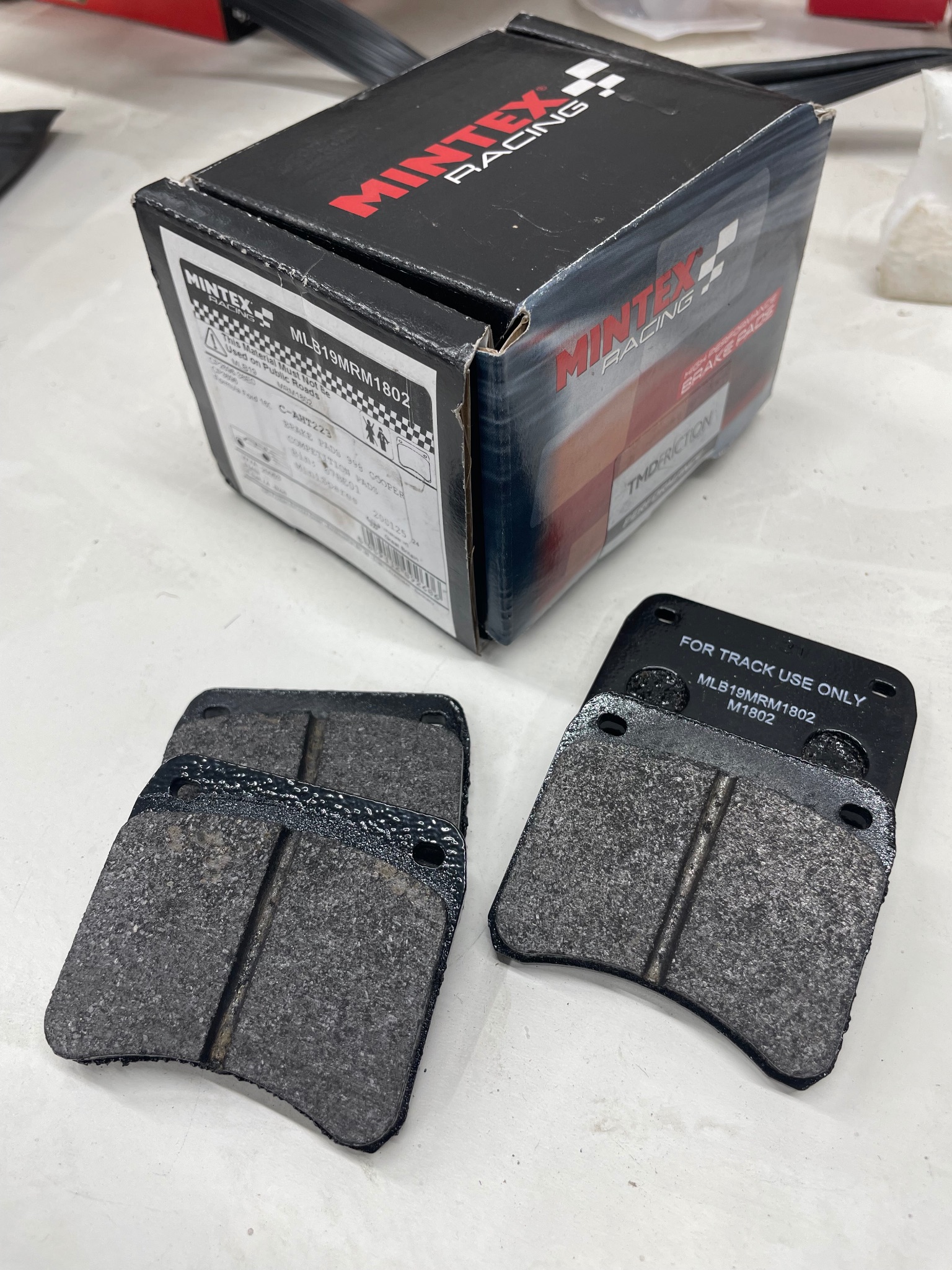 998 cooper brake pads - fast road/Track - body 1