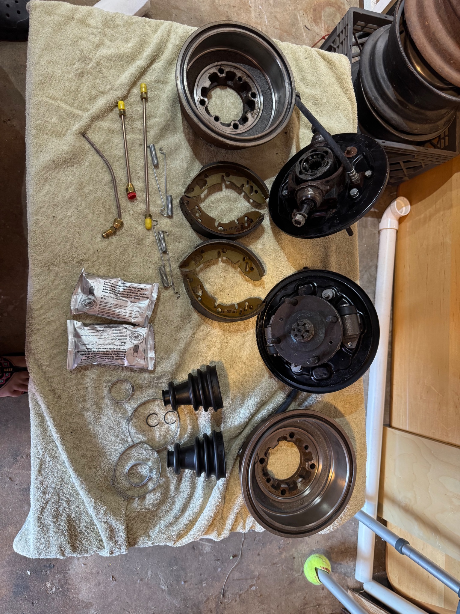 Front Brake Assembly - body 1