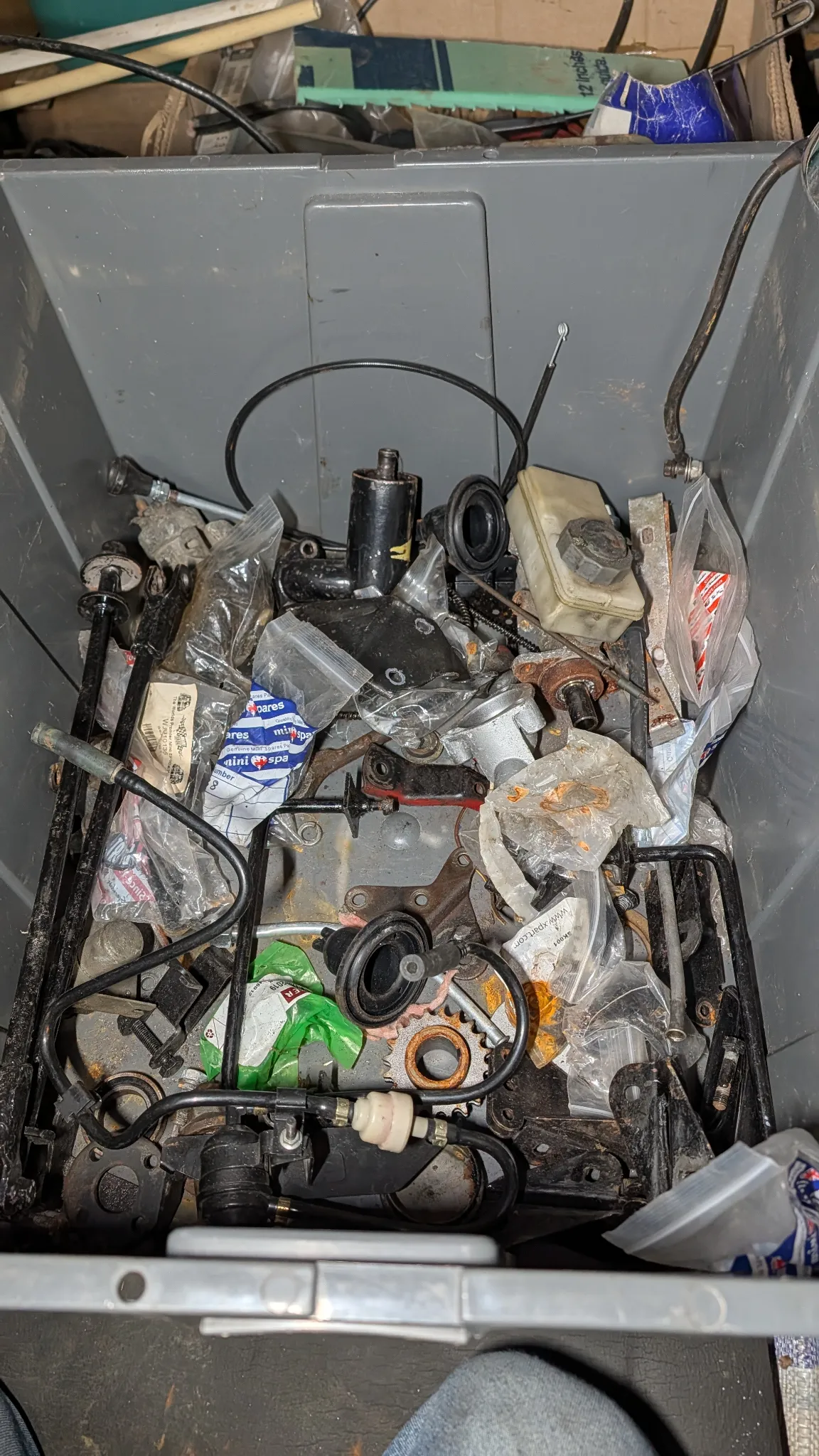 The nick back paddy wack blow out.   Small parts blow out - body 1