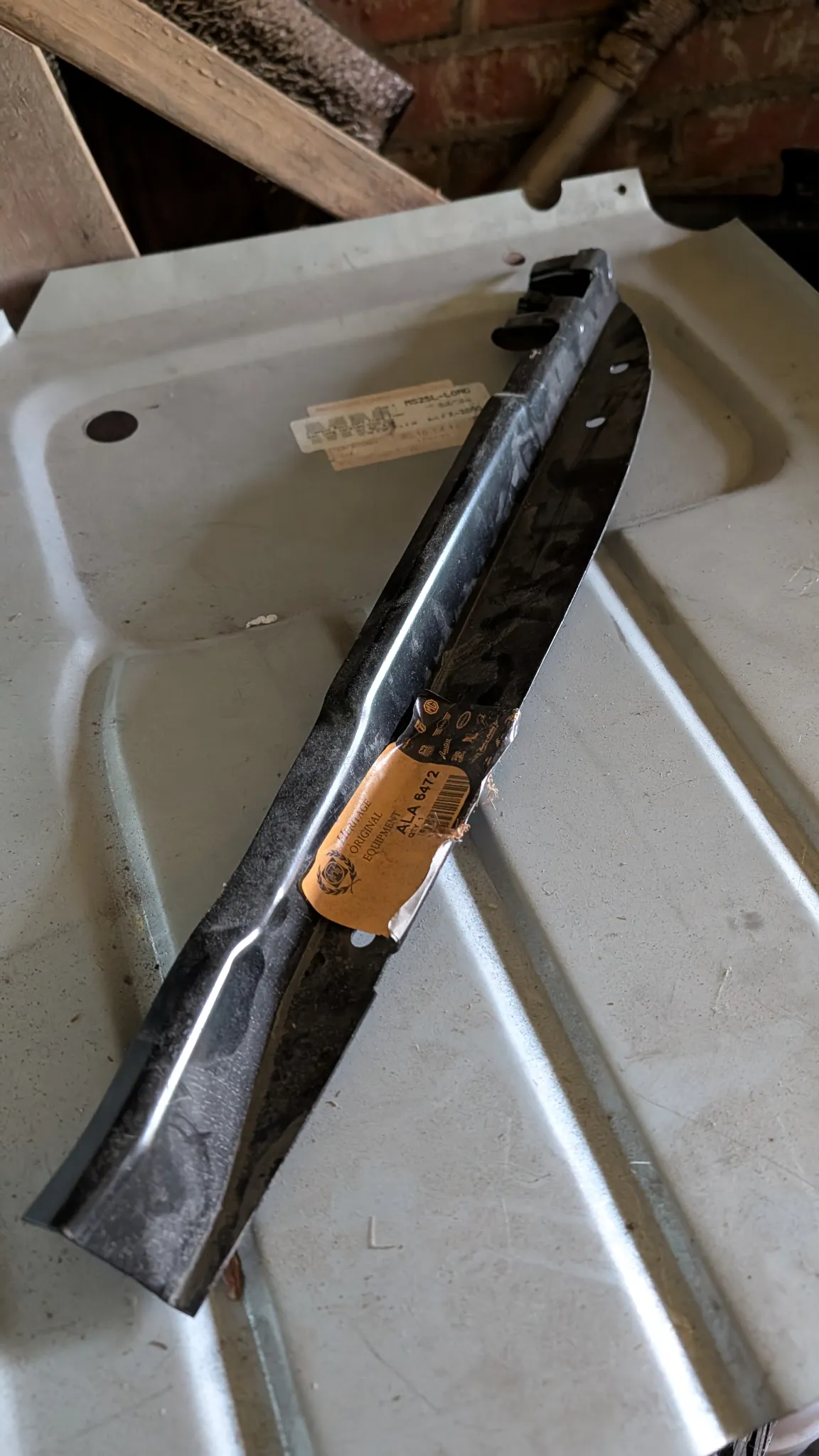 Mk2 2. Onward left a pillar rebuild panels. Sheet metal. With large floor panel. thumbnail 7