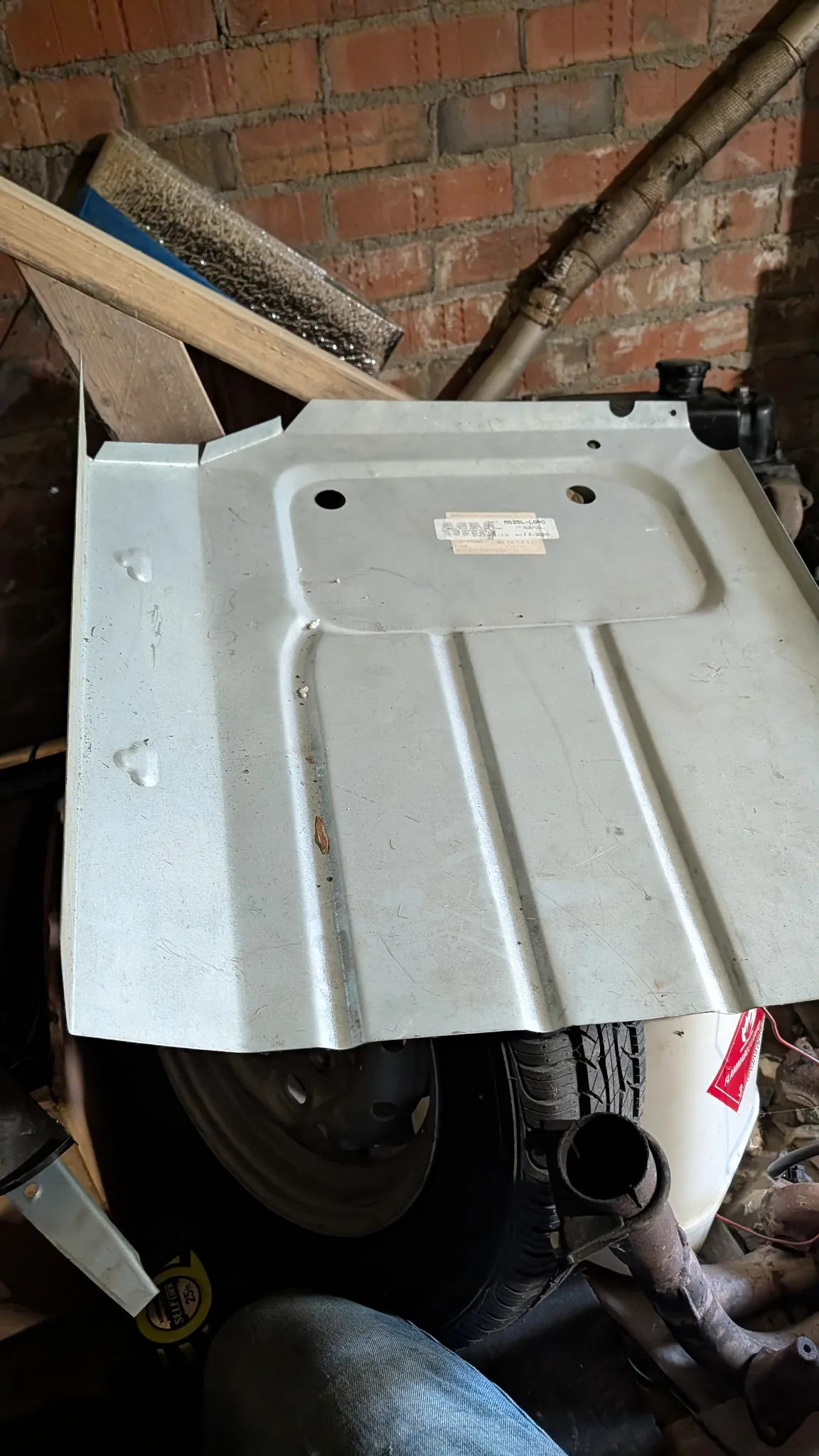 Mk2 2. Onward left a pillar rebuild panels. Sheet metal. With large floor panel. thumbnail 10