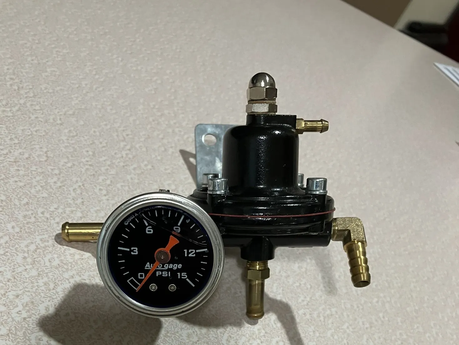 Injection to Carb Regulator+Gauge - body 1