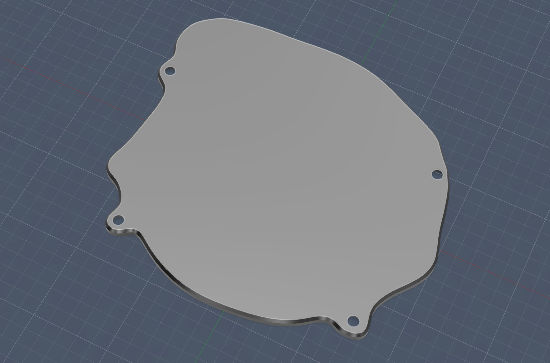 Classic Mini Bulkhead Blanking Plate (Engine Side)