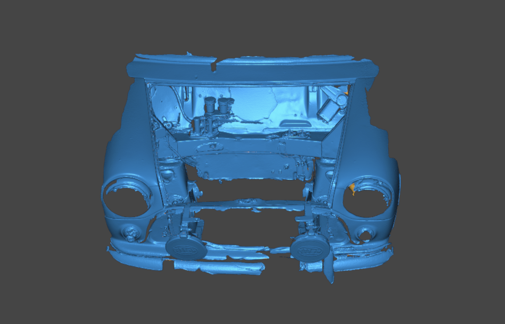 Mk1 Morris Mini Front Clip
